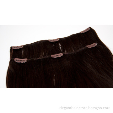 Premium Quality 100% Human Hair Real Remy Hair Weave Clip-in Hair Extension 8PCS Set Straight Hair